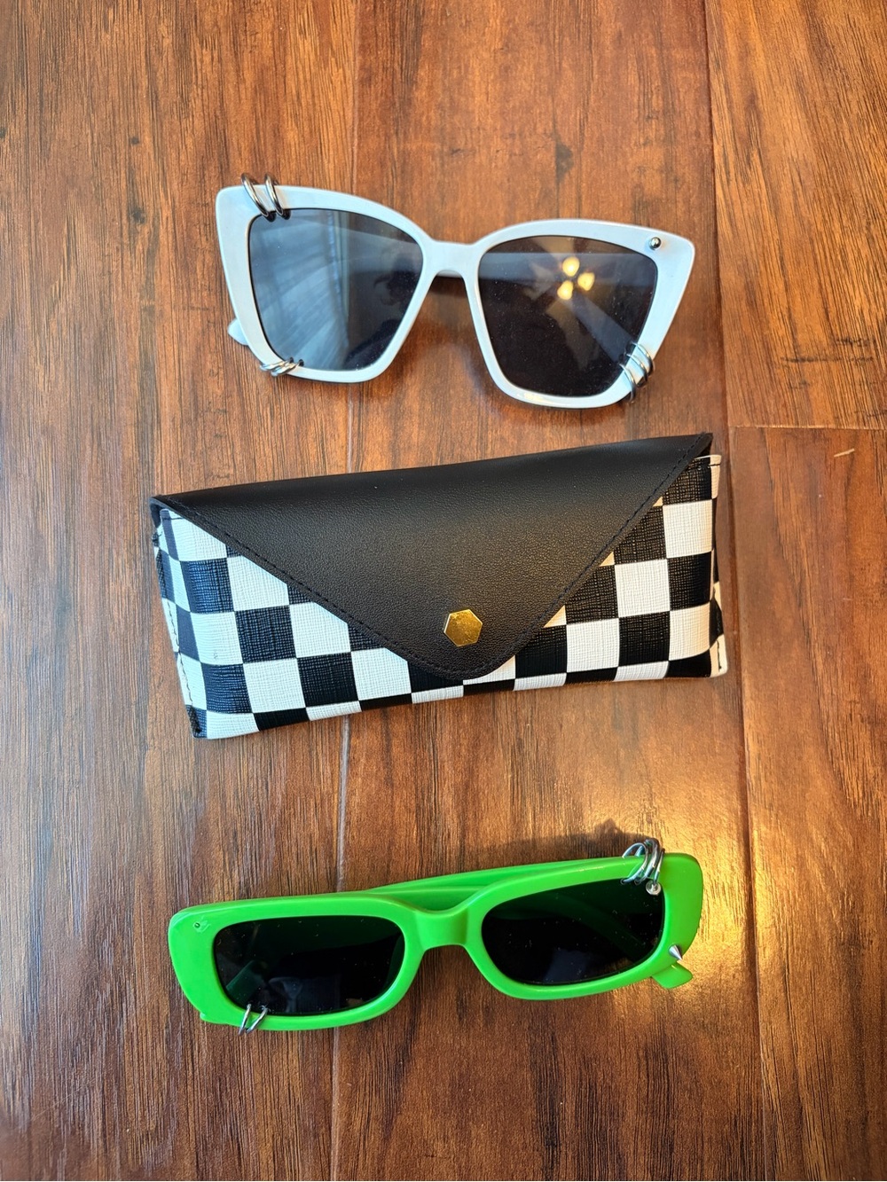 Pierced sunglasses